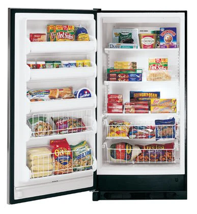 Frigidaire MUFD17V9GS 473 Liters/16.7 Cu.Ft. Stainless Steel Upright Freezer 220-240 Volts 50/ Hertz
