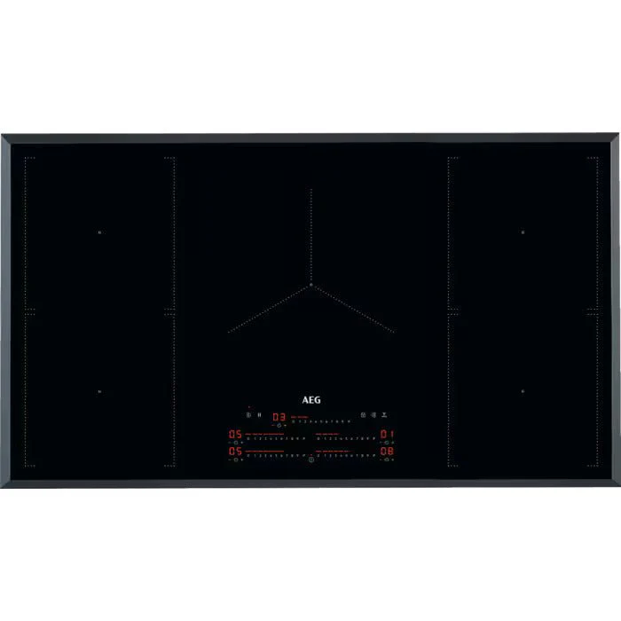 AEG IKE95751FB 220V Induction Cooktop – 36 Inch 90 cm
