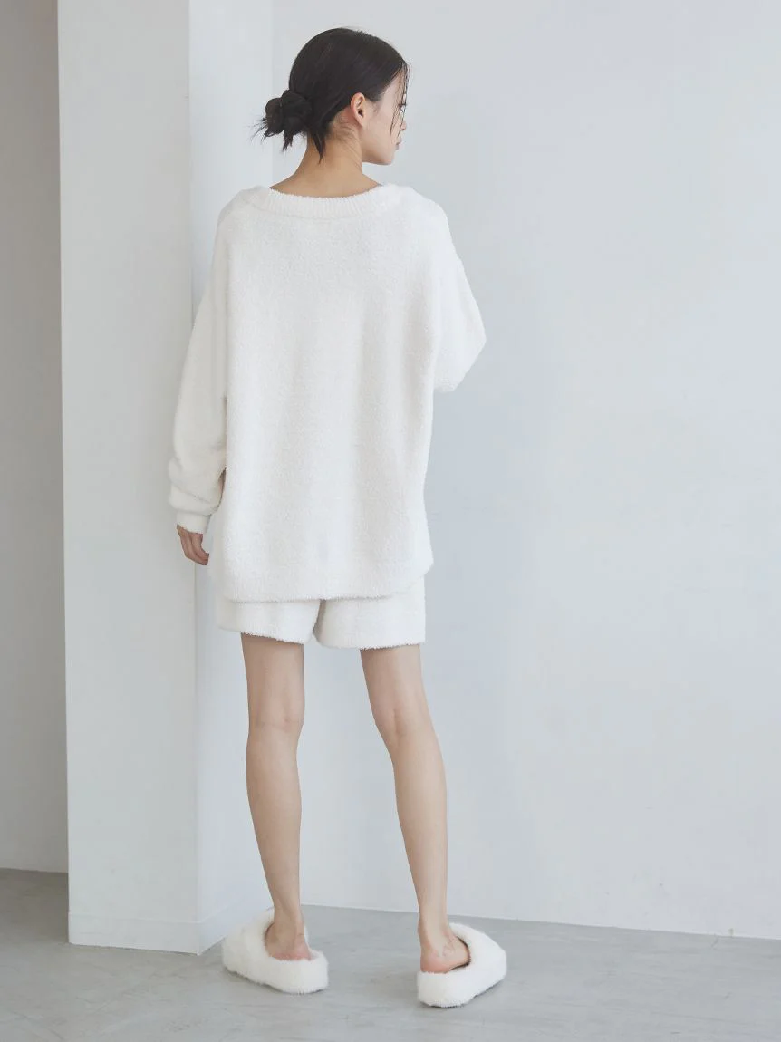 UNISEX Heart Jacquard Cardigan