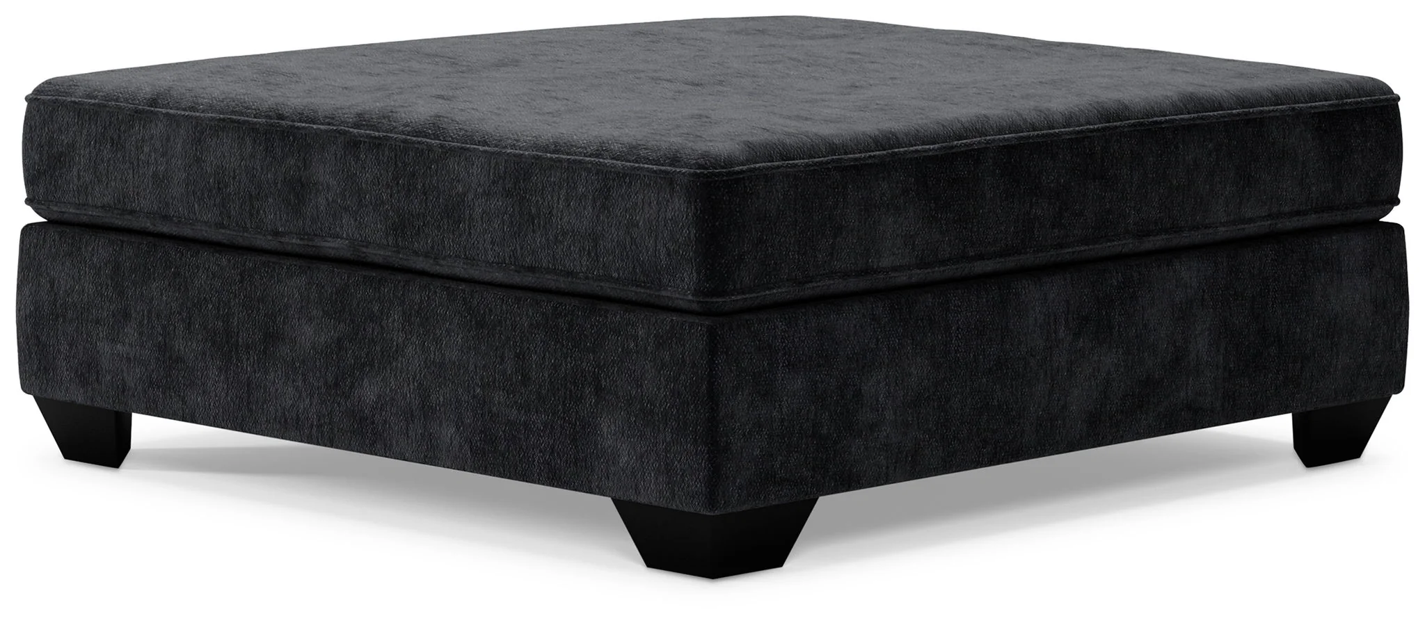 Lavernett - Oversized Accent Ottoman - Charcoal