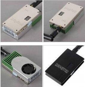 5.8GHz 1200mW FPV Transmitter and Receiver - with 2500M UAV/UGV Wireless Video Transmitter CCTV Transmission for FPV Drone