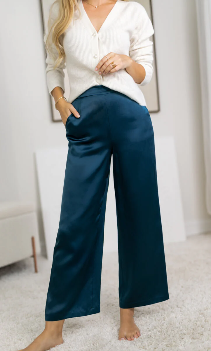 Vicenza Silk Pants