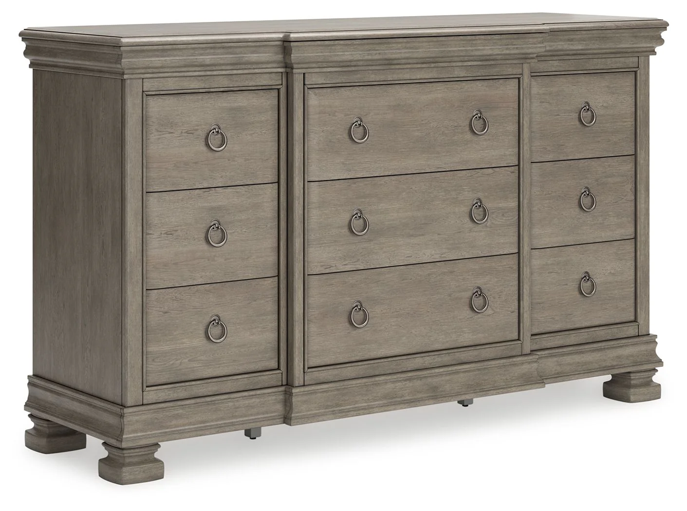 Lexorne - Dresser - Gray