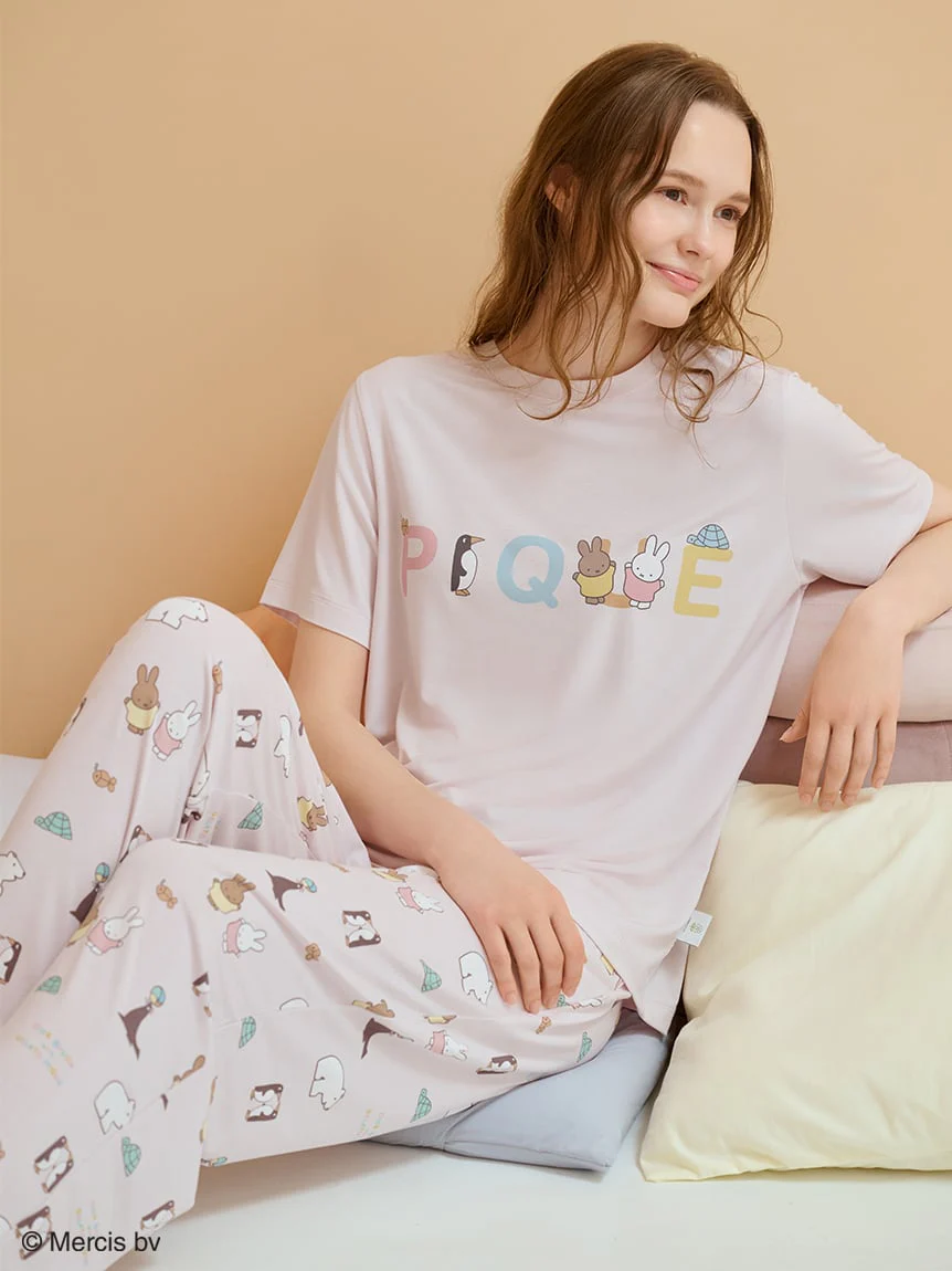 【Dick Bruna】[Cool to the Touch] One-Point T-Shirt