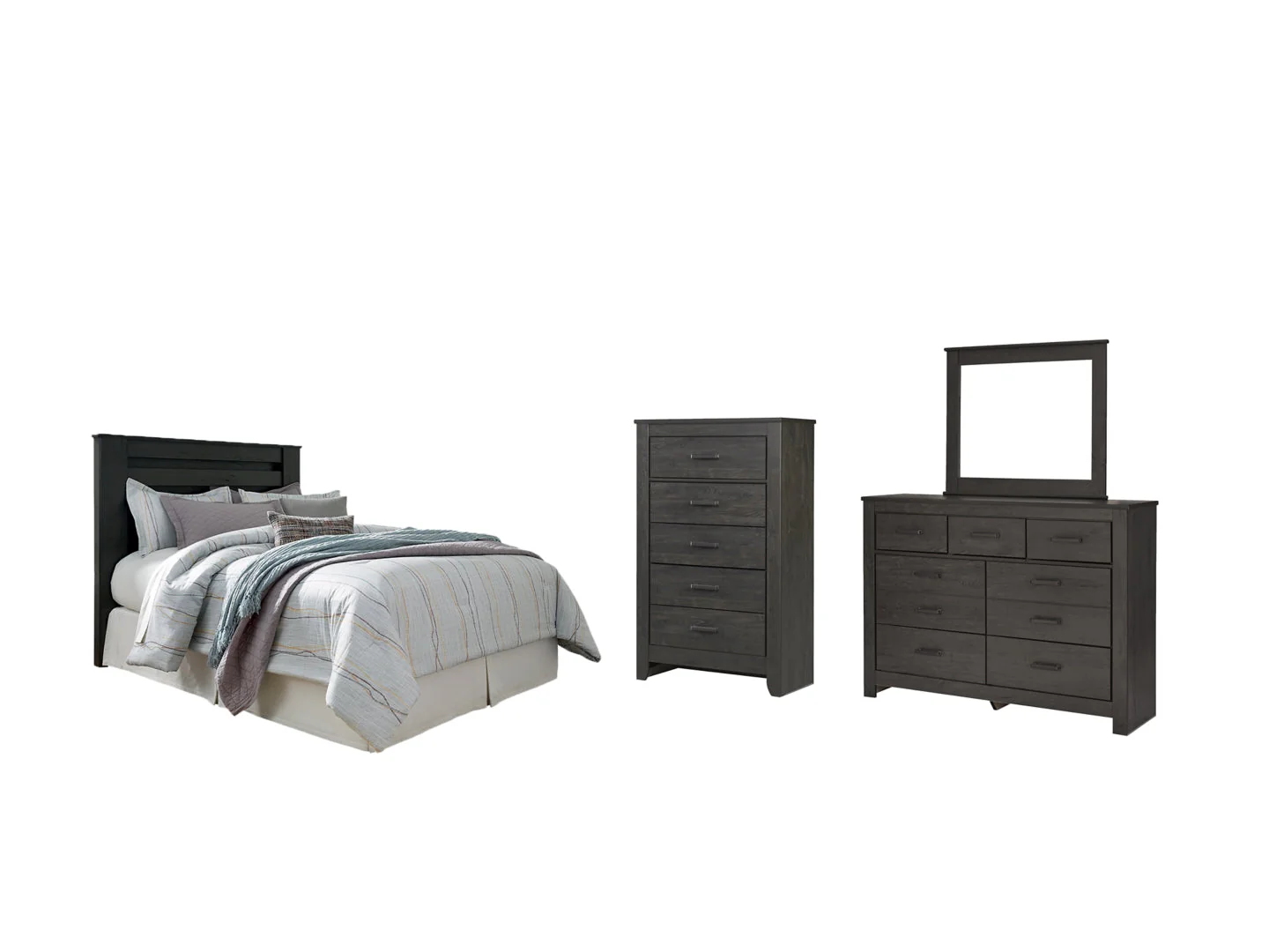 Brinxton Grey Panel Bedroom Set