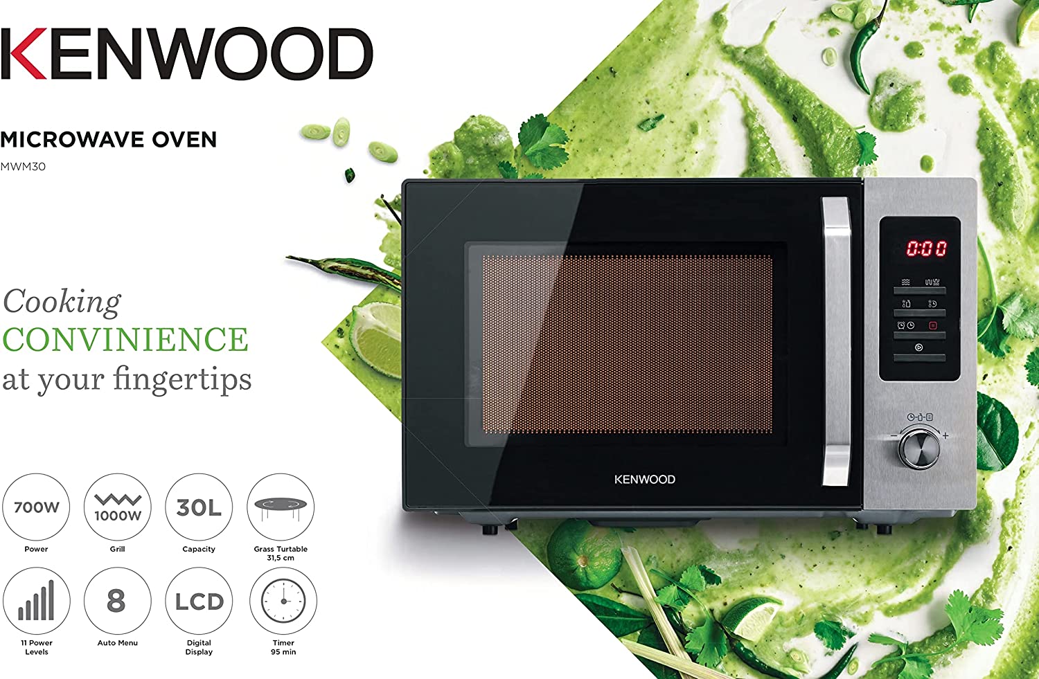 Kenwood 220 volts microwave 30 Liter MWM30/220v 220 volt microwave with grill 220v 240 volts