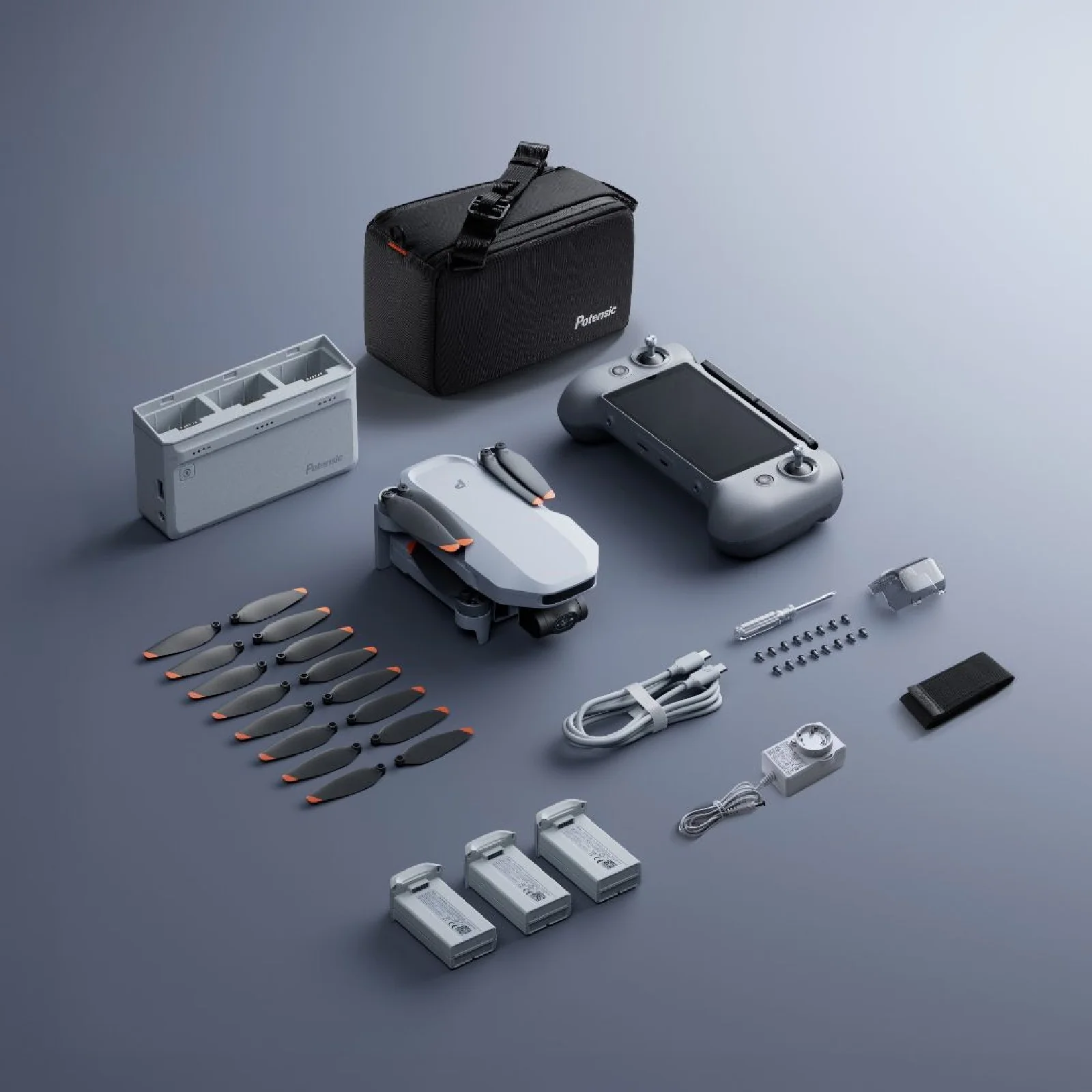 ATOM 2 Drone with 8K Camera, AI Track, 10km Video Transmission, Vertical Shooting, C0