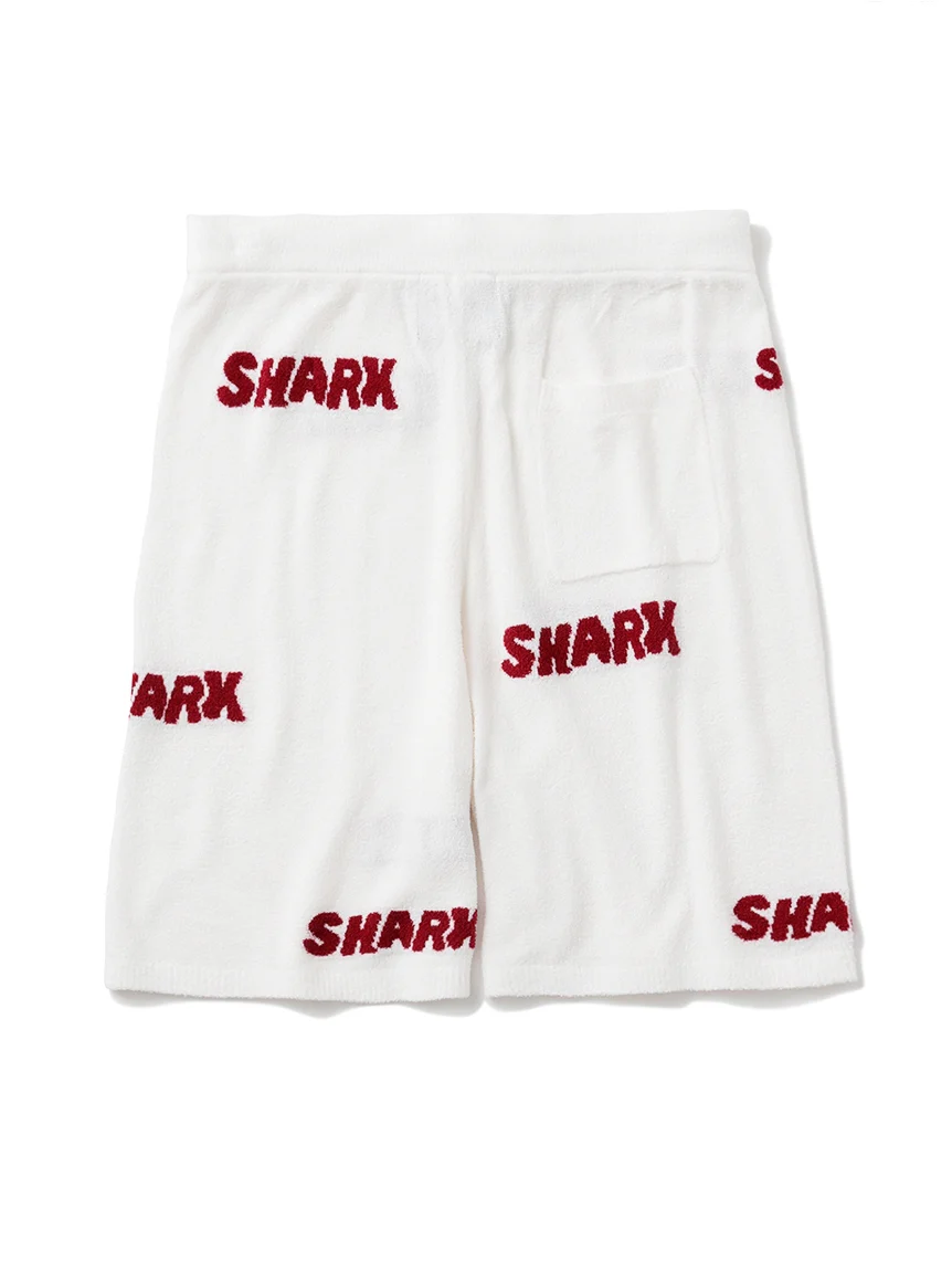 COOL SHARK Logo Jacquard Mens Lounge Shorts