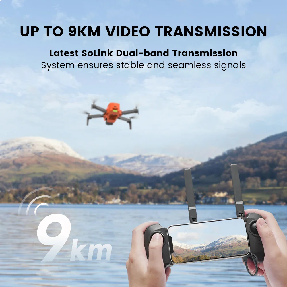 FIMI MINI 3 Drone -  9KM Range 245g With 3-axis 4K Camera RTF GPS Drone