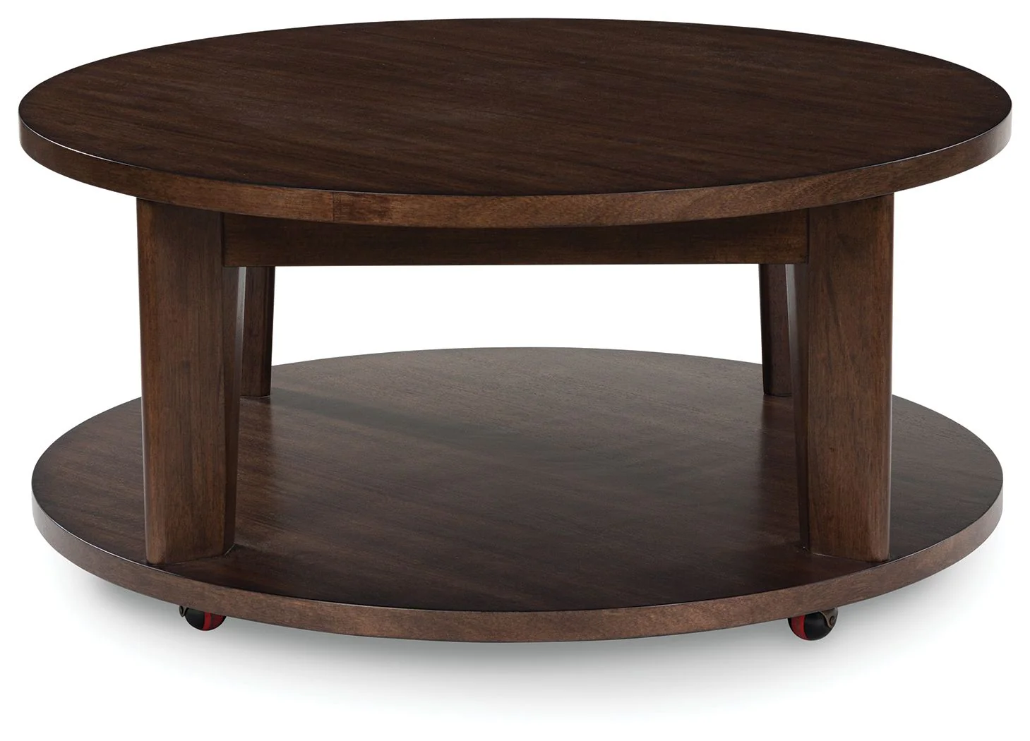 Korestone 2 - Round Cocktail Table - Dark Brown