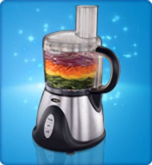 Oster 3220 220 Volt Stainless Steel Food Processor