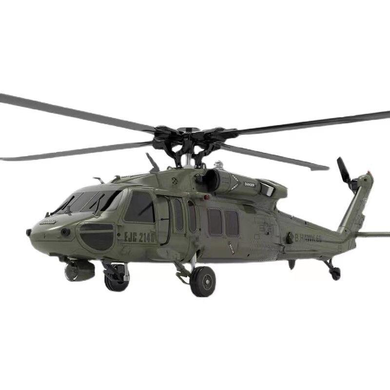 F09 RC Helicopter - 1:47 Scale Of The U.S. UH60-Black Hawk 6 Channels Flybarless Arobatic Professional Remote Control Toy Plane