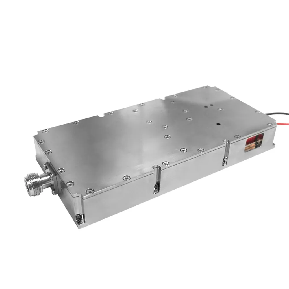 100W 5.2G 5.8G High Power Anti Drone Module Analog Signals  UAV Countermeasure Nickel Plating Advanced Power Amplifier