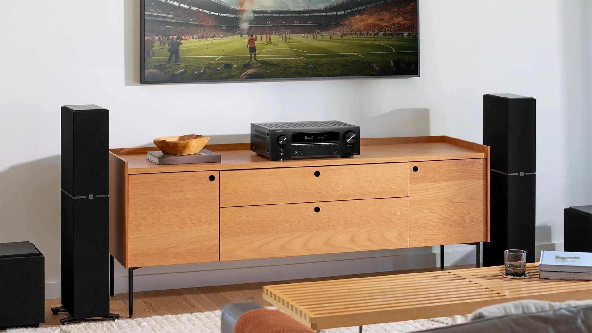 Denon AVR-X1800H 220 volt AV Receiver Amplifier 7.2 Channel 8k Bluetooth HEOS 220v 240 volt 50hz 60 hz