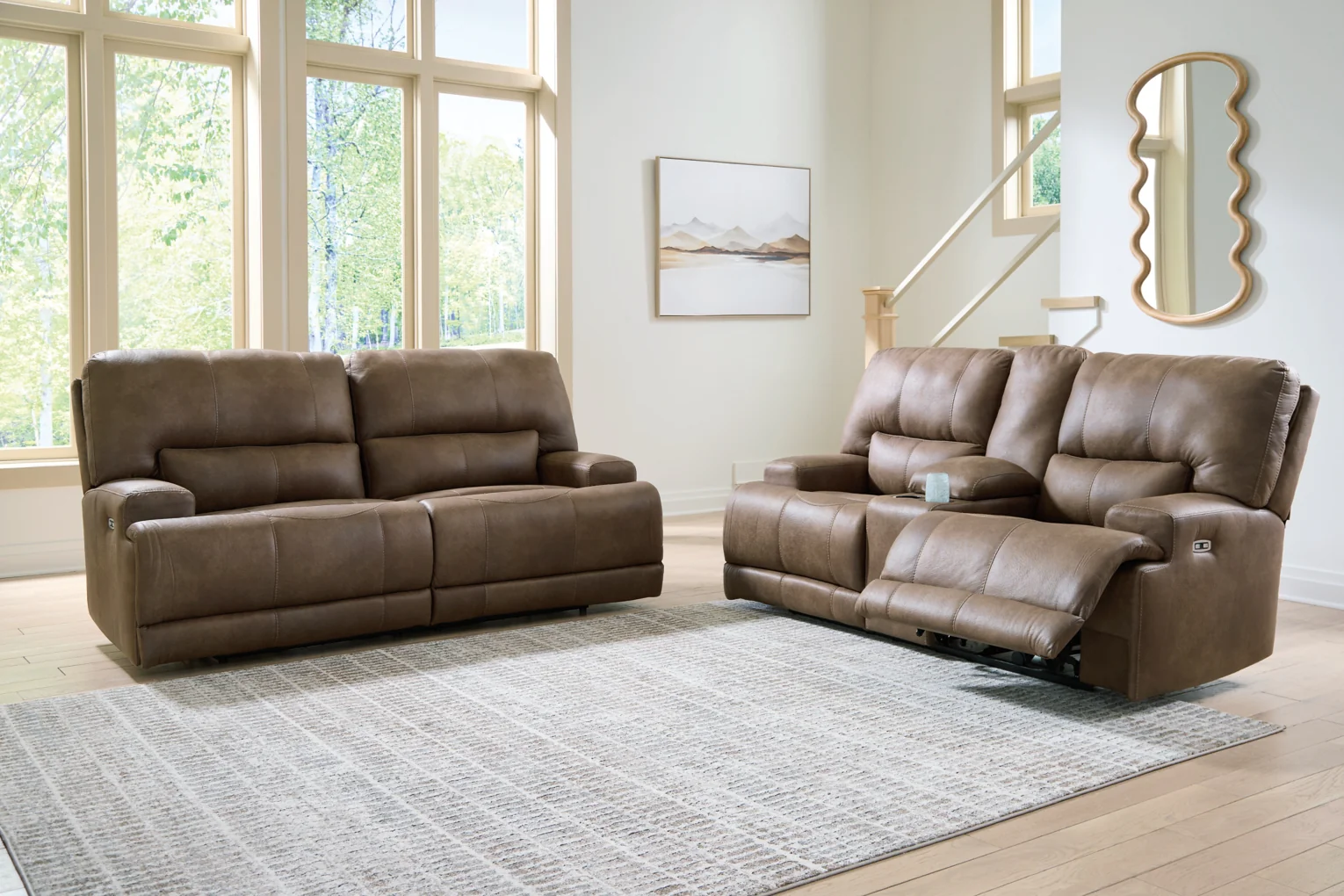 Beckley Place Sofa and Loveseat