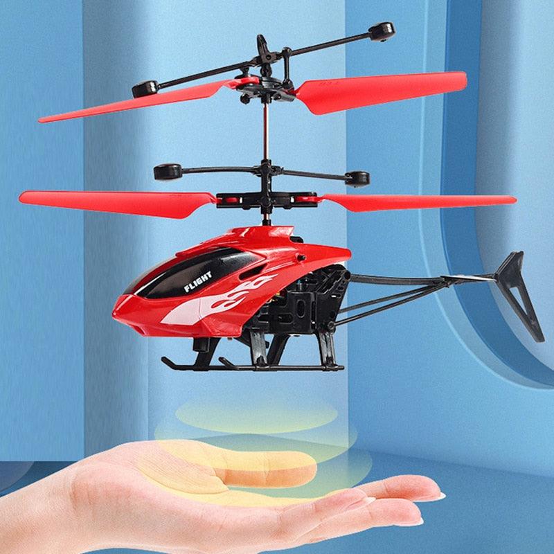 CY387 RC Helicopter - Two-Channel Suspension RC Helicopter Drop-resistant Induction Suspension Aircraft Charging Light Aircraft Kids Toy Gift for Kid