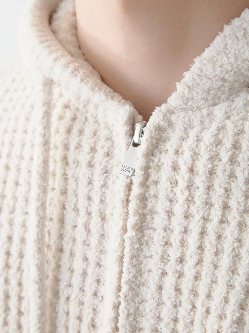 Mens Waffle Dinosaur Hoodie