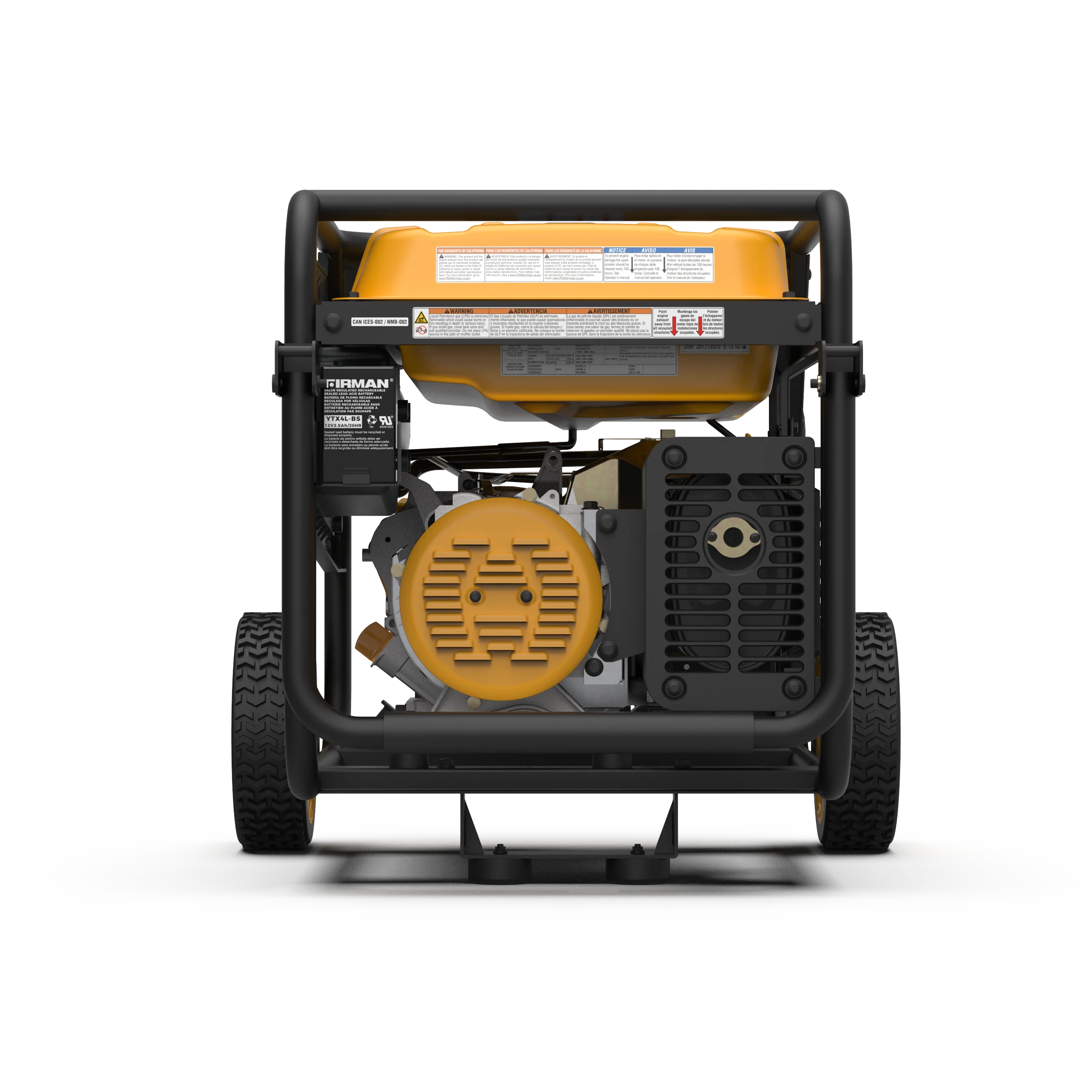 Dual Fuel Portable Generator 5700W Recoil Start 120/240V