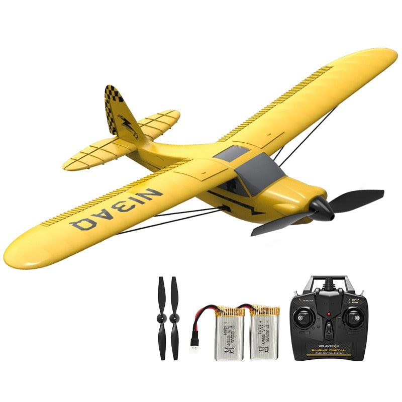 EPP 400mm RC Plane - P51D Mustang /F4U Corsair 4-Ch 2.4G 6-Axis RTF Airplane With Xpilot Stabilizer