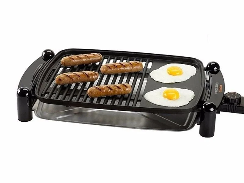 Black And Decker IG201 220V Electric Indoor Grill Griddle For 220-240 Volt Export