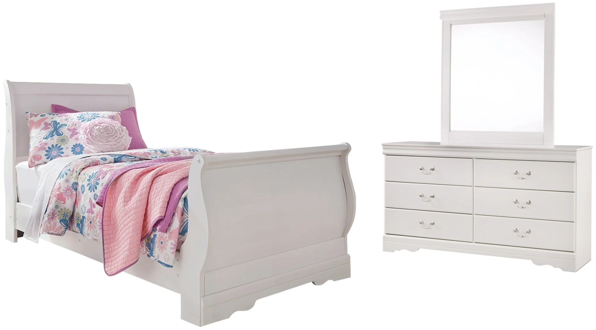 Anarasia White Bedroom Set