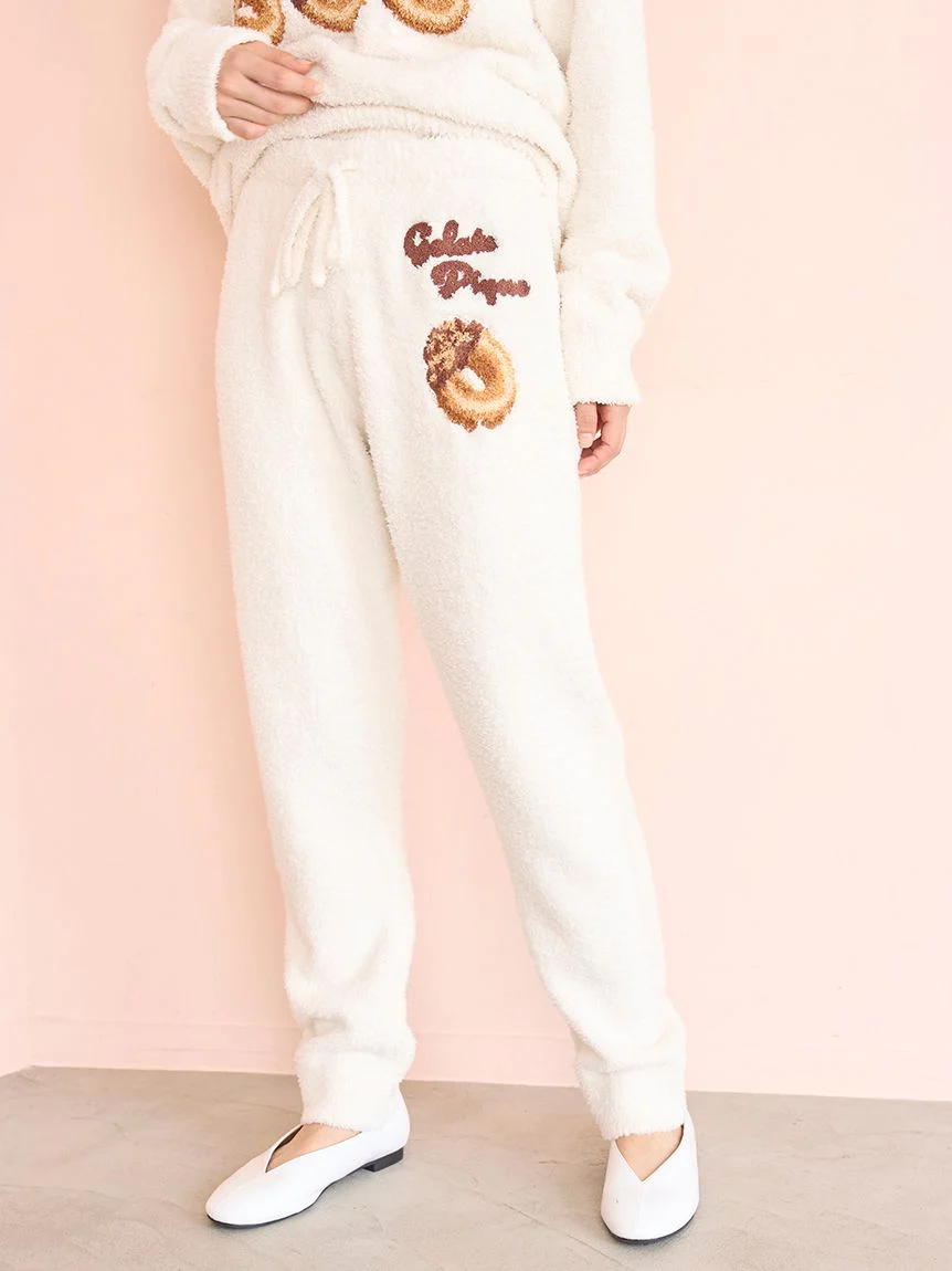 Donut Jacquard Long Pants