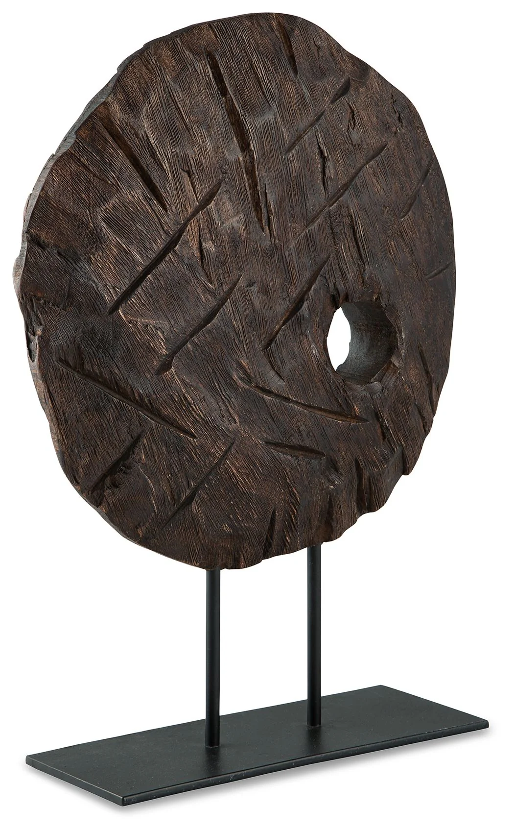 Dashburn - Sculpture - Brown / Black