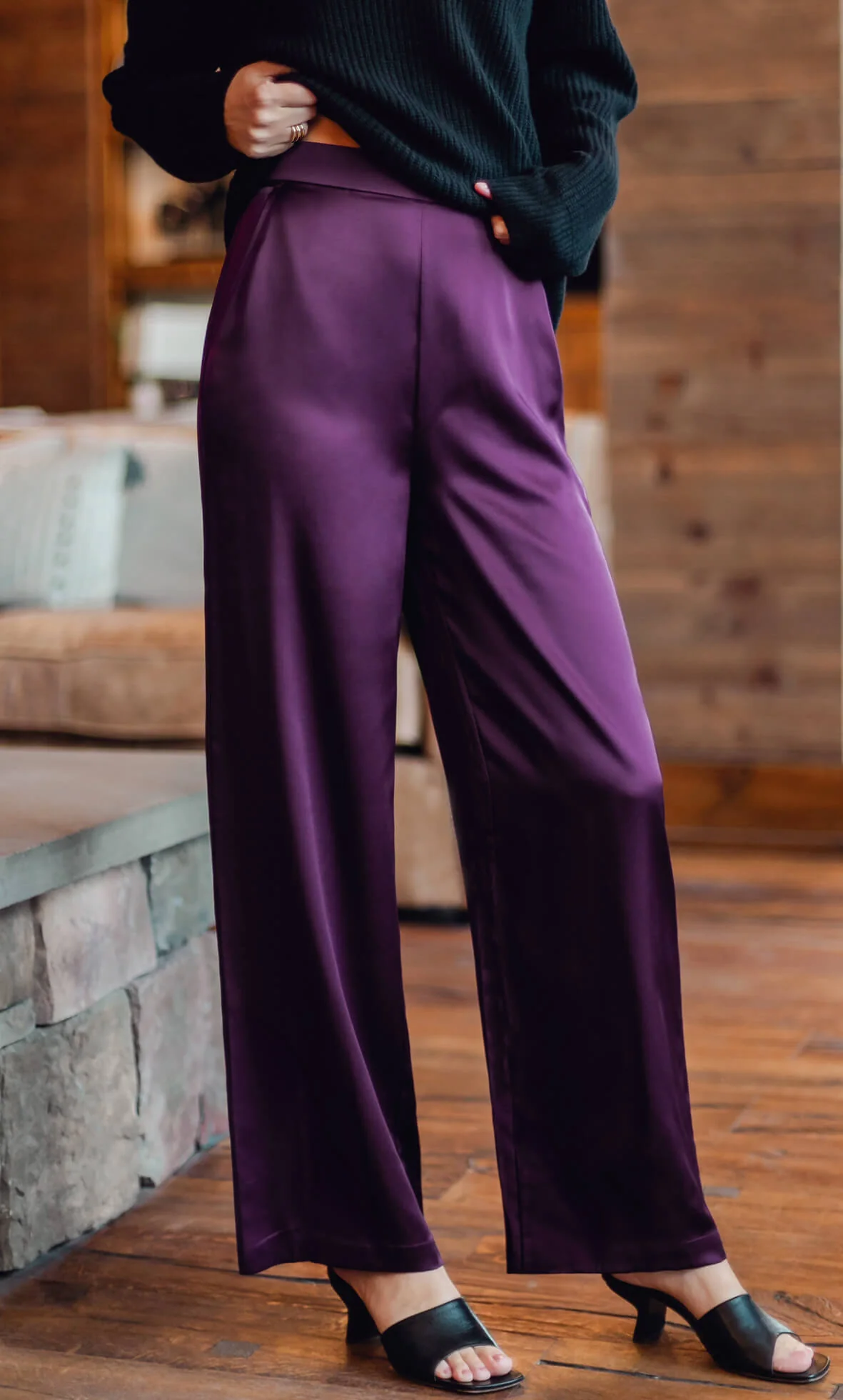 Vicenza Silk Pants