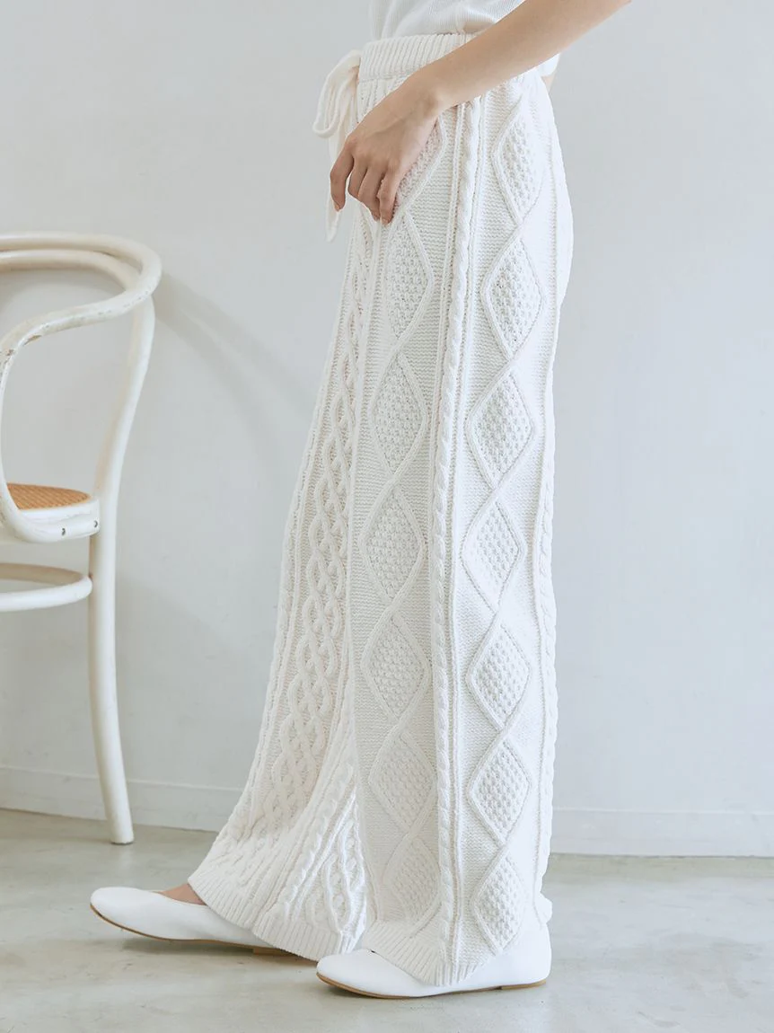 Souffle Aran Long Pants