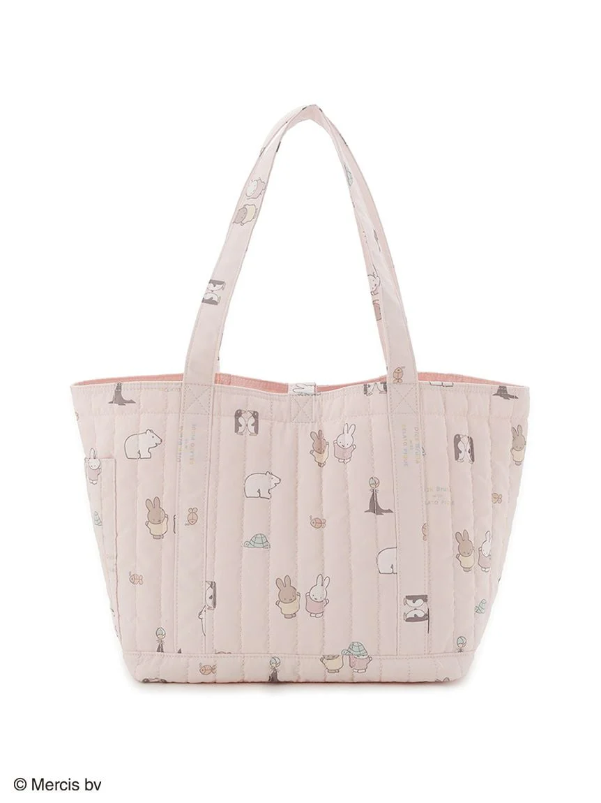 【Dick Bruna】Quilted All-Over Print Mama Bag