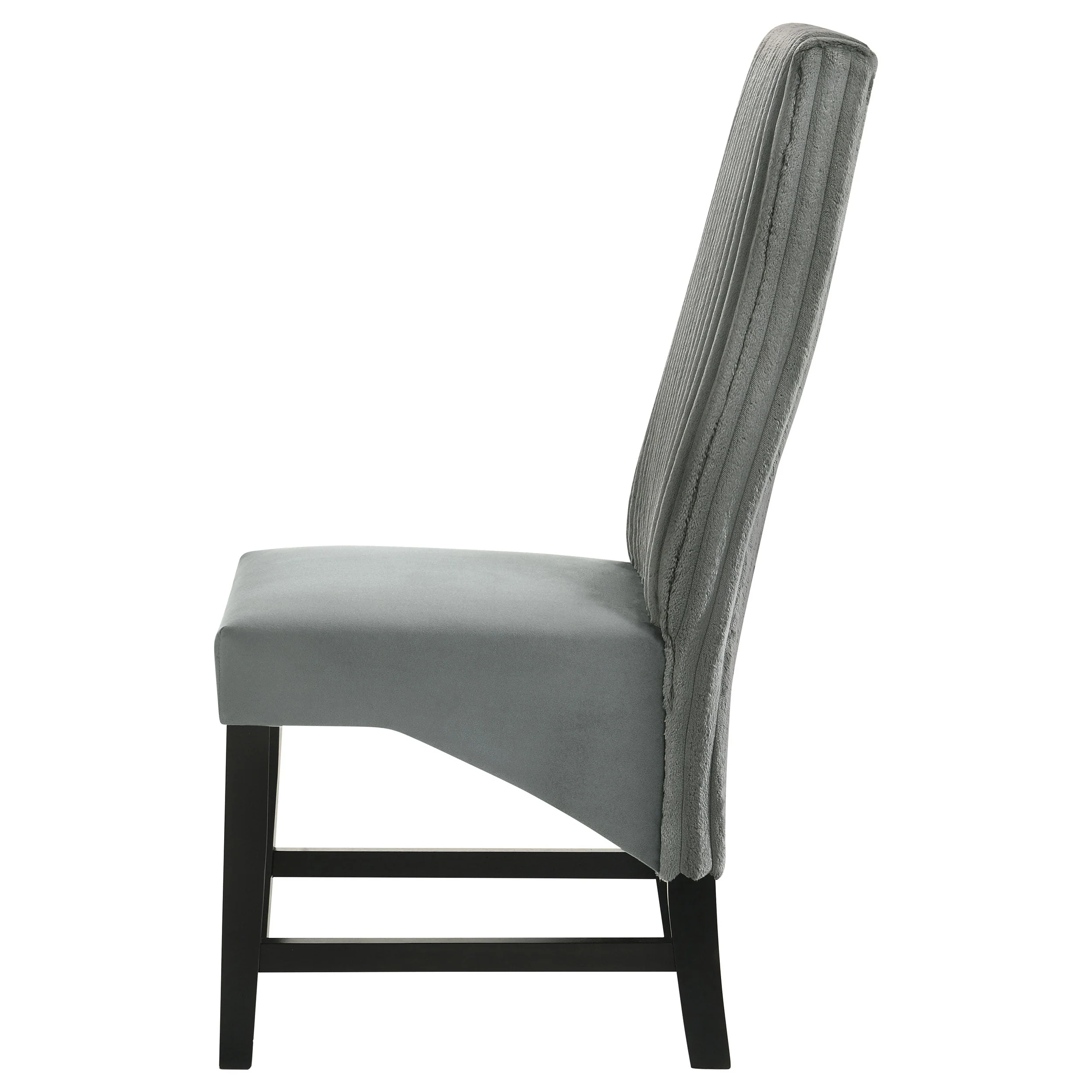 Barrand Upholstered Dining Side Chair Black (Set of 2)