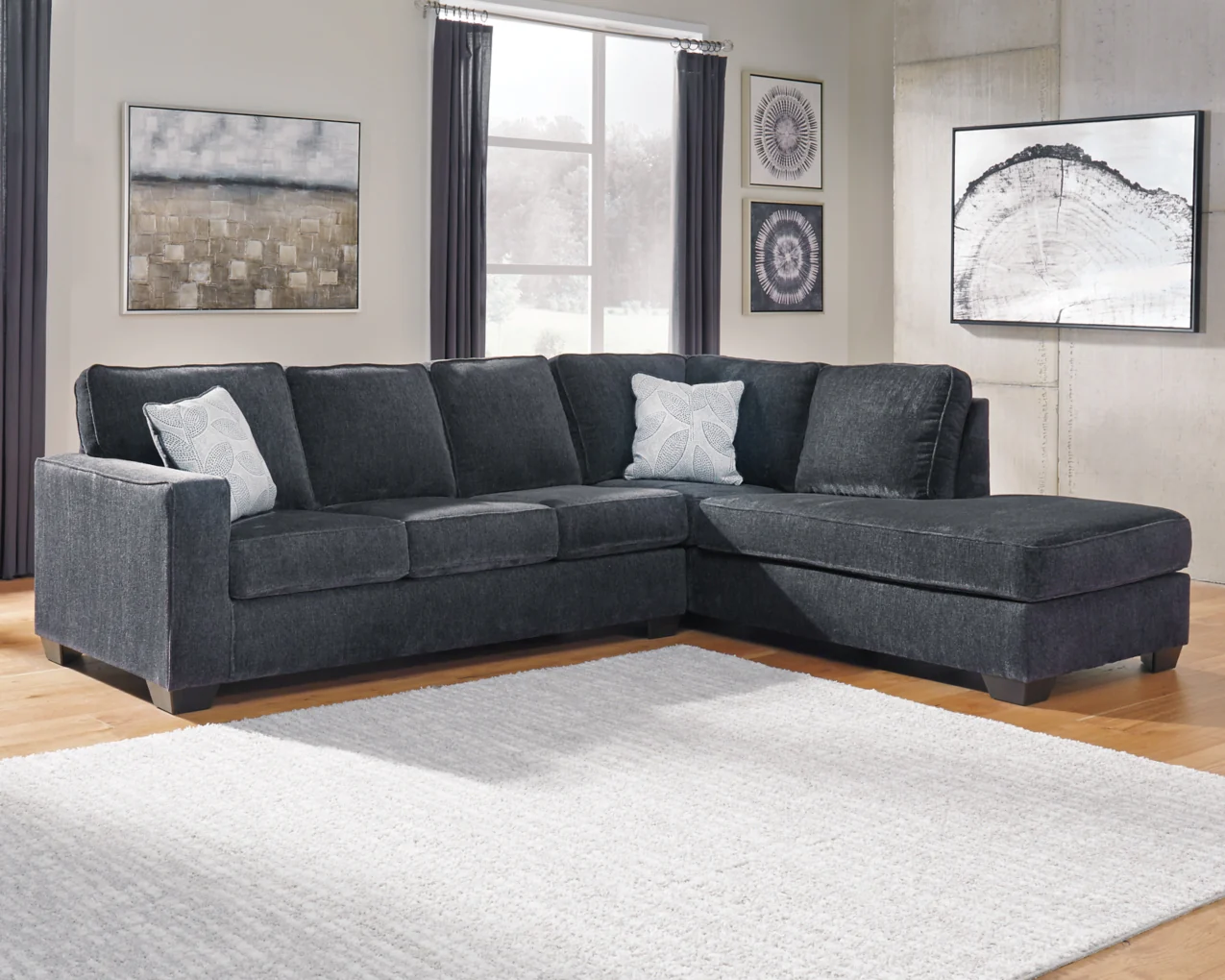 Altari 2-Piece Sleeper Sectional with Chaise