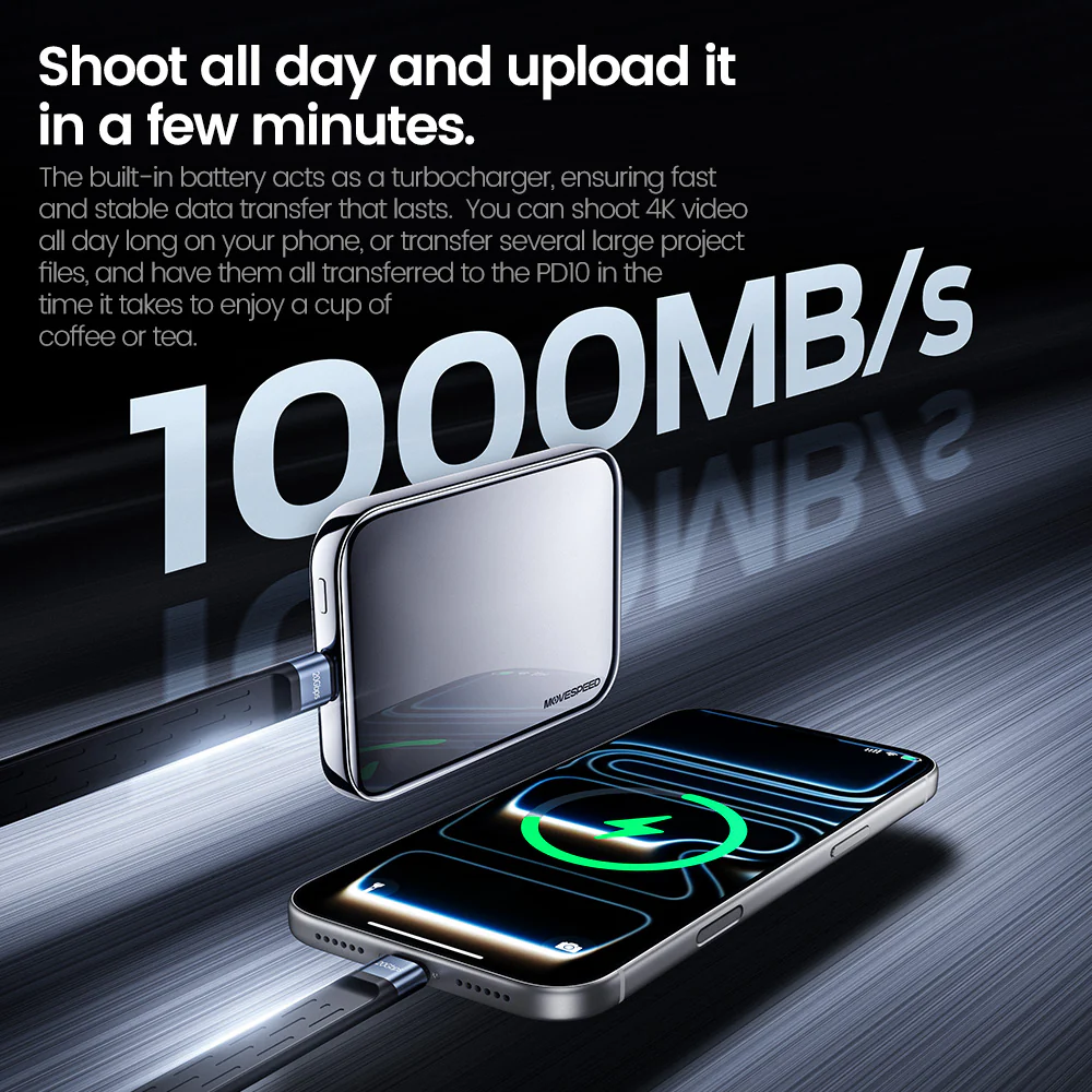 MOVESPEED PowerDisk 2-in-1 SSD & Power Bank
