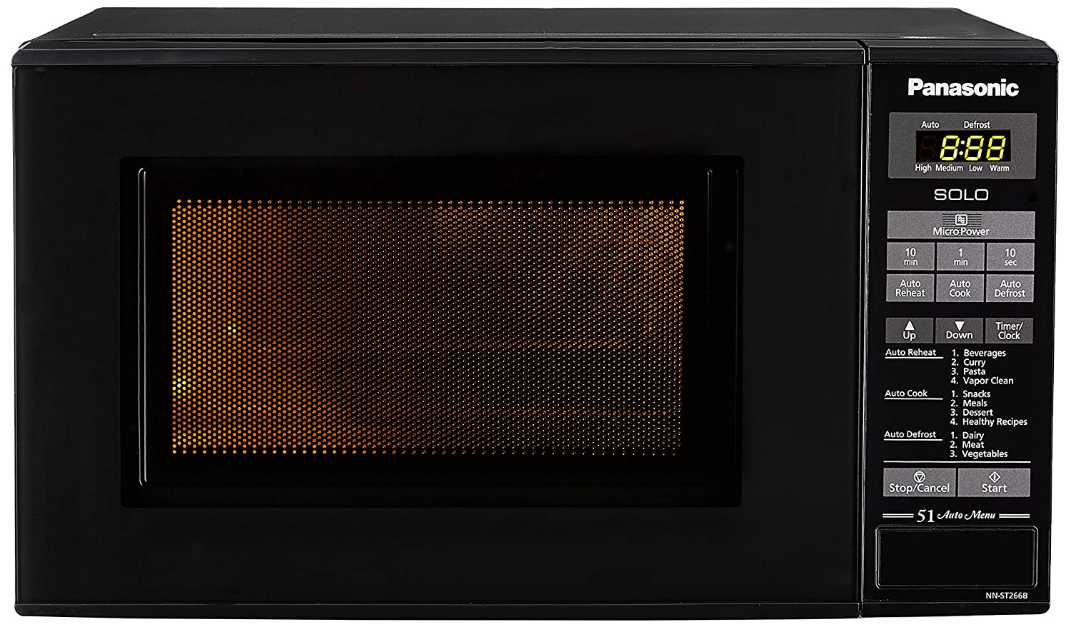 Panasonic 220 volt Microwave NN-ST266B 20 liter Black  220v 240 volts 50 hz