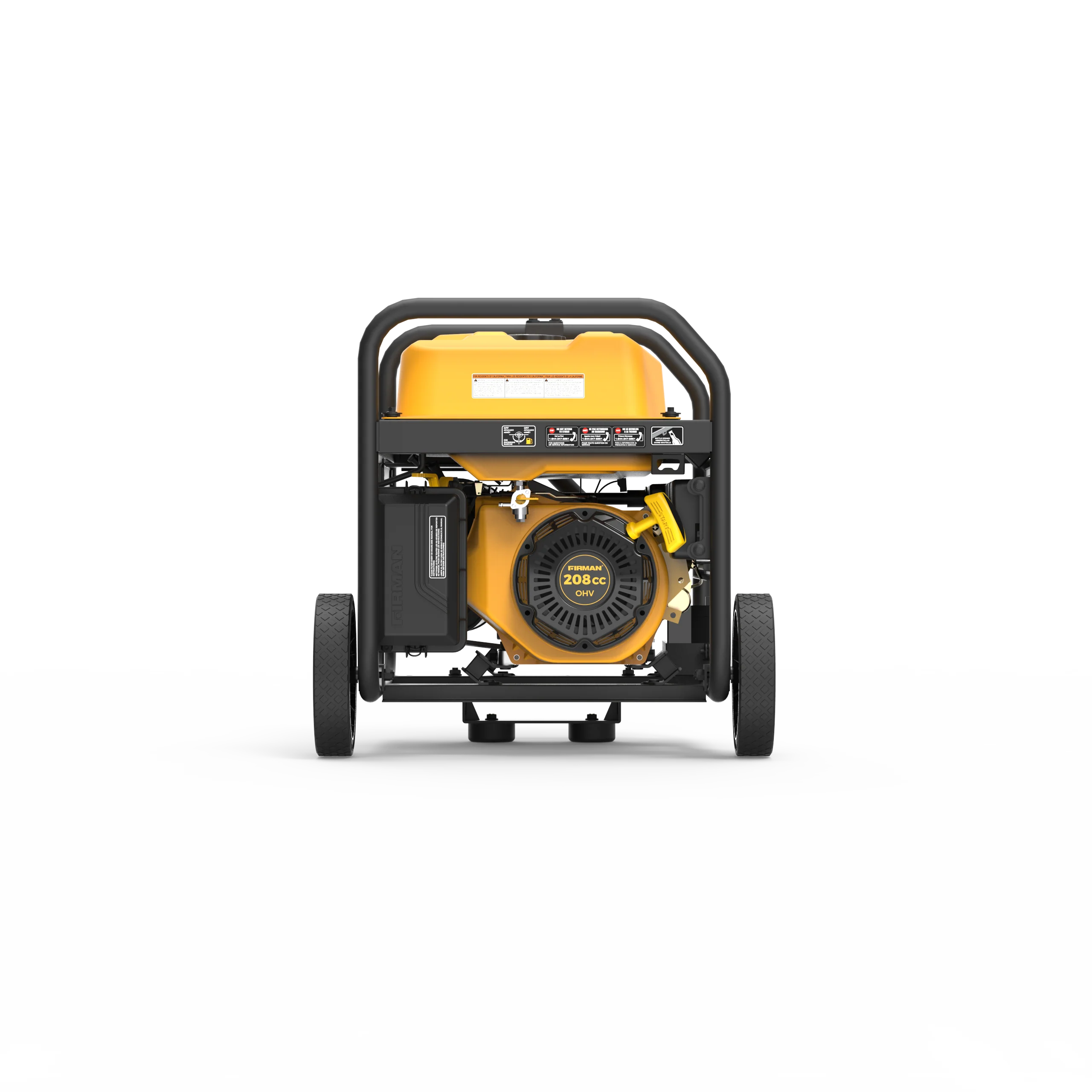 4550/3650 Watt Remote Start Gas Portable Generator cETL Certified With Wheel Kit