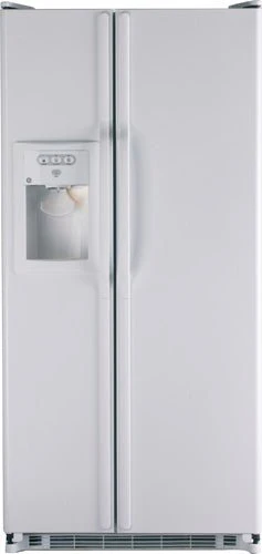 220 Volt GE GSE20JEBFWW Side by Side Refrigerator