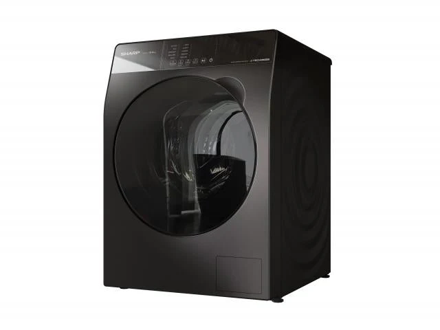 Sharp ES-FW125SG 220 volt washer 12.5 KG Front Load Dark Grey color 220v 240 volt 50 hz