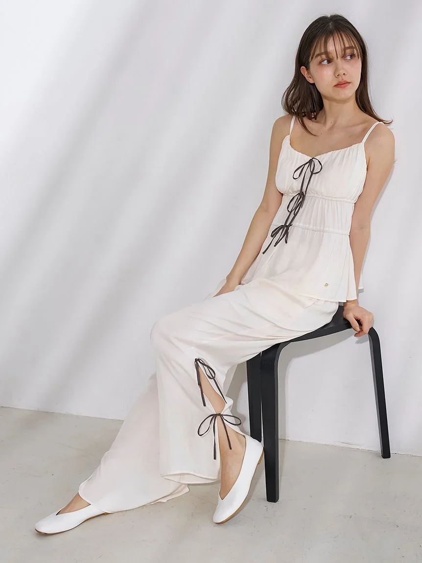 Satin Airy Long Pants