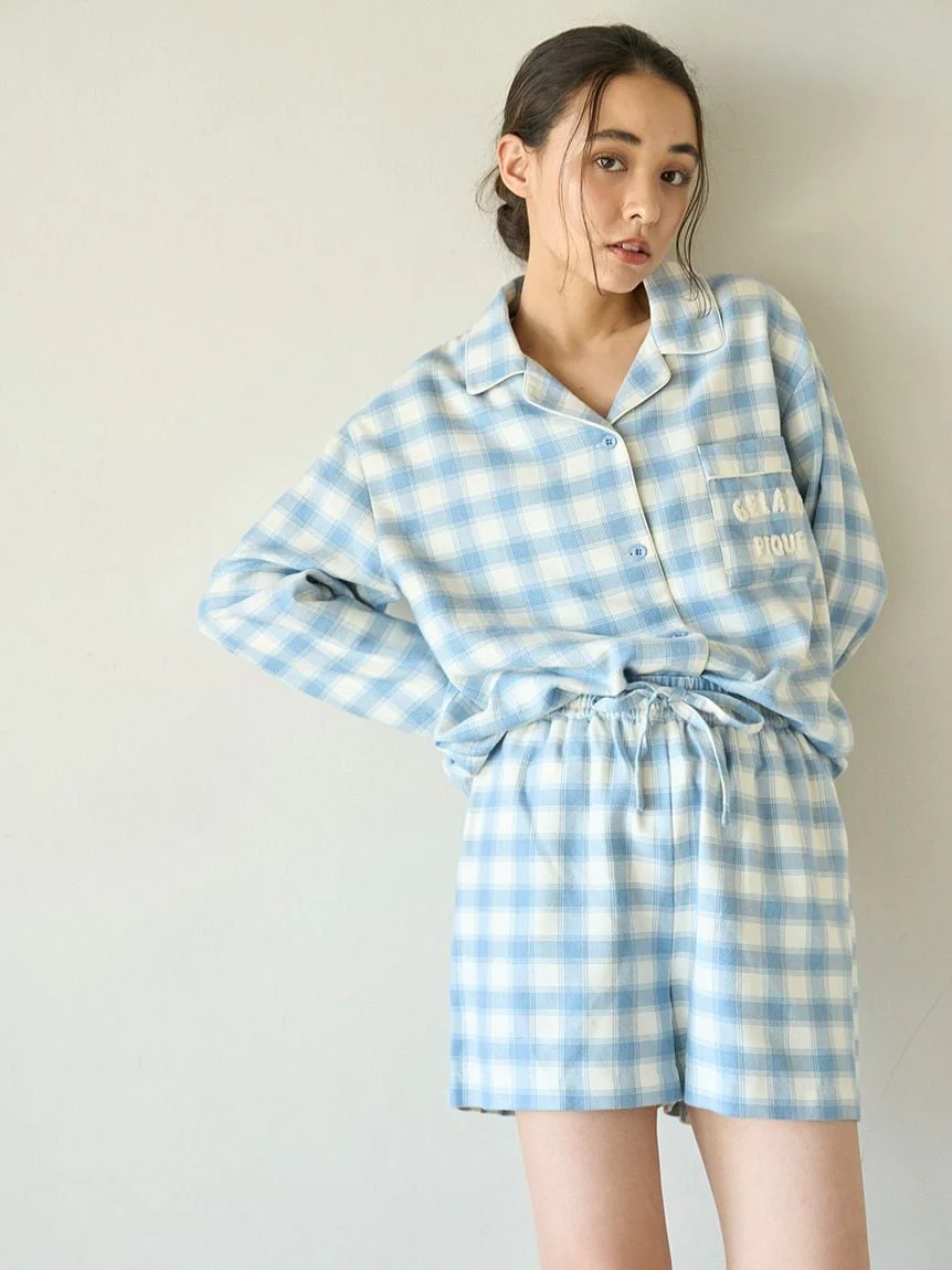 Preppy Flannel Checkered Shirt