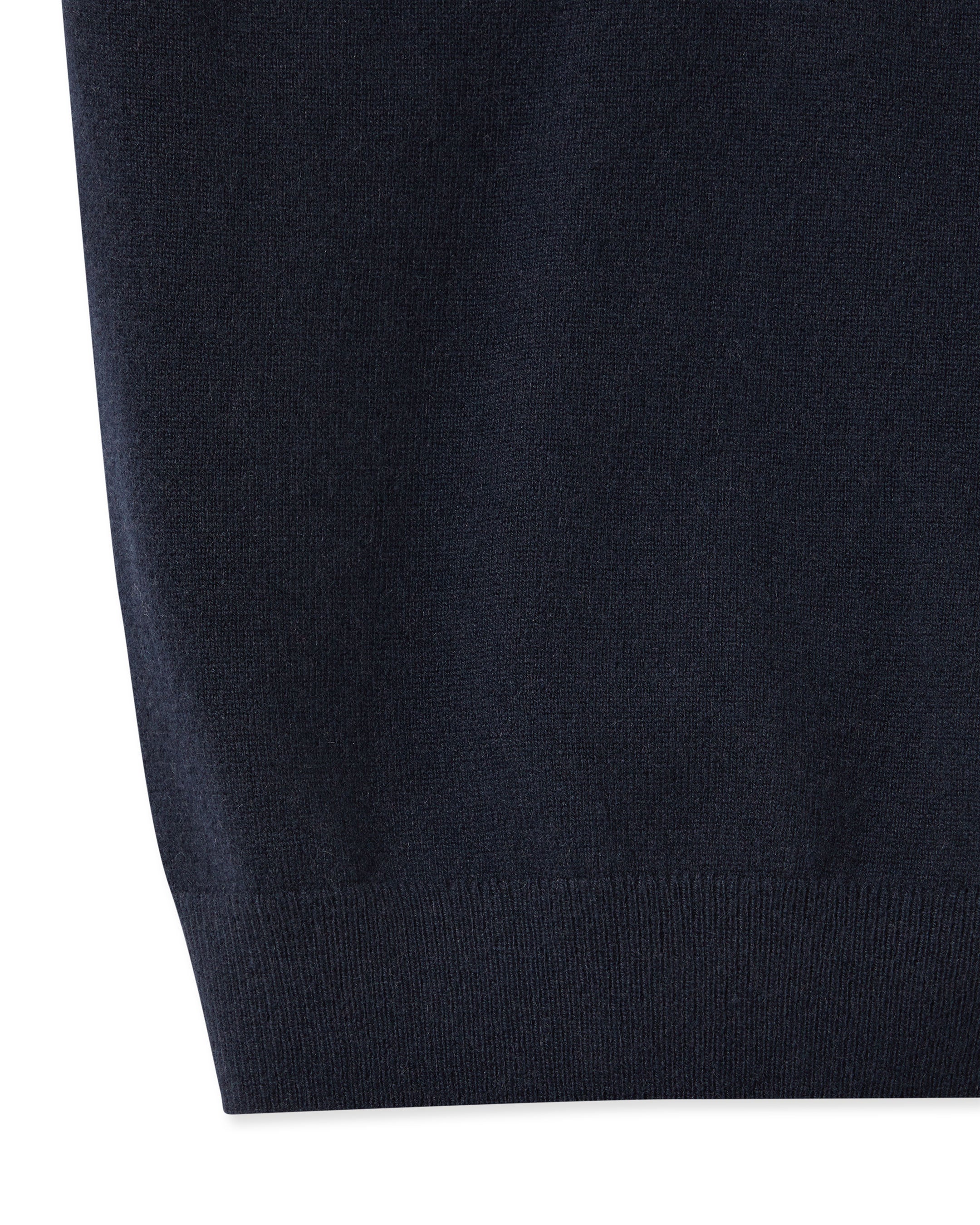 Boys Cashmere Slipover Navy Blue