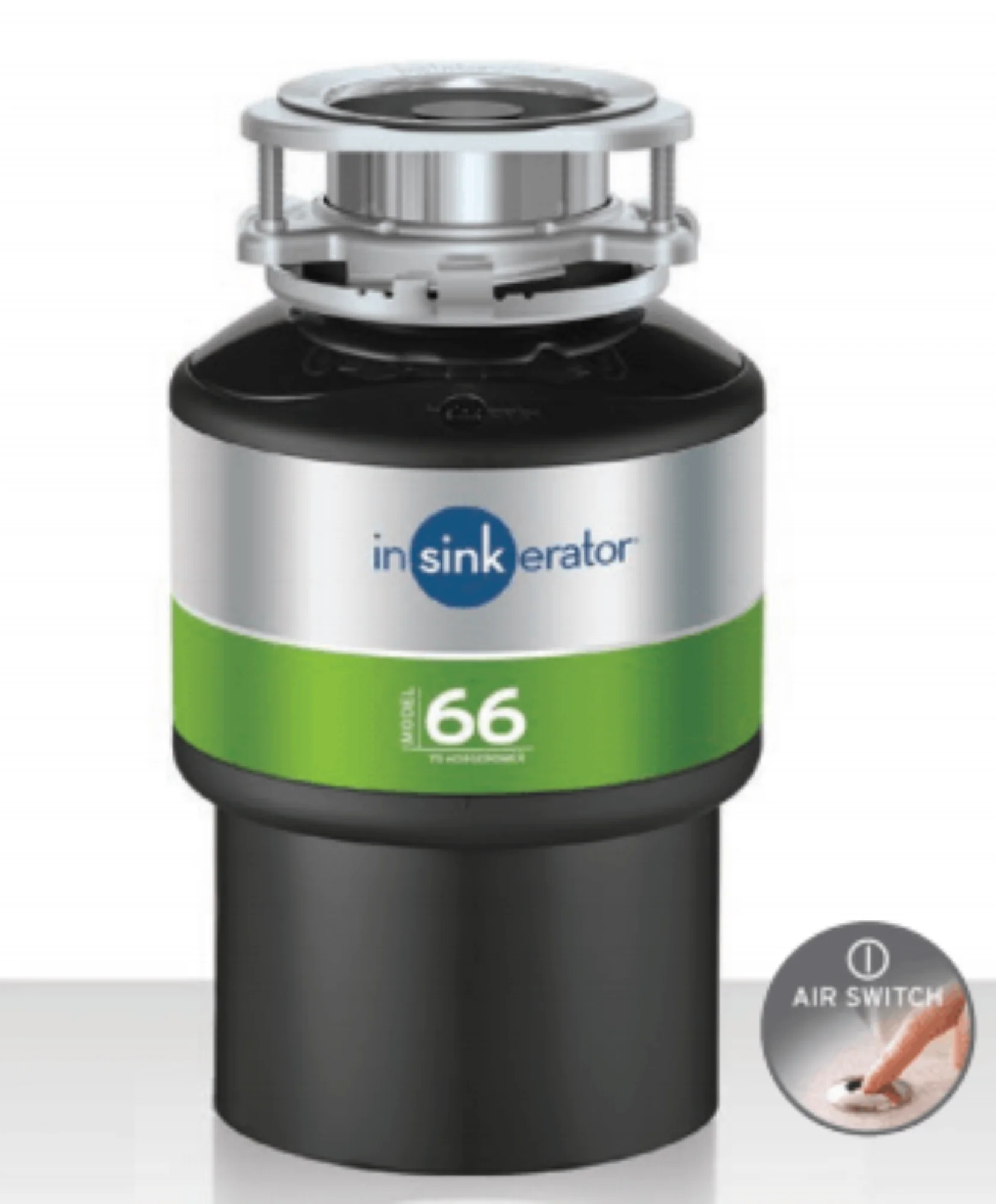 ISE Insinkerator Model 66 220 volts food waste disposer 220v 240 volt