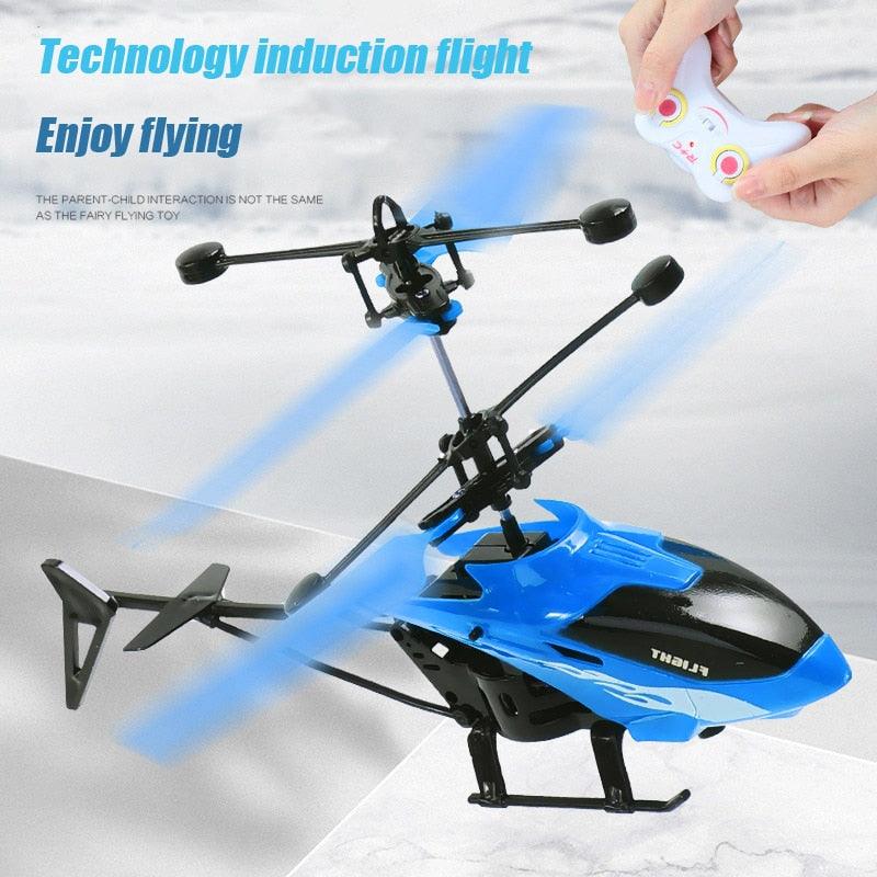 CY387 RC Helicopter - Two-Channel Suspension RC Helicopter Drop-resistant Induction Suspension Aircraft Charging Light Aircraft Kids Toy Gift for Kid