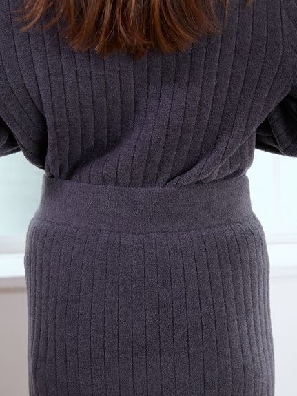 Smoothie Rib Skirt Pants