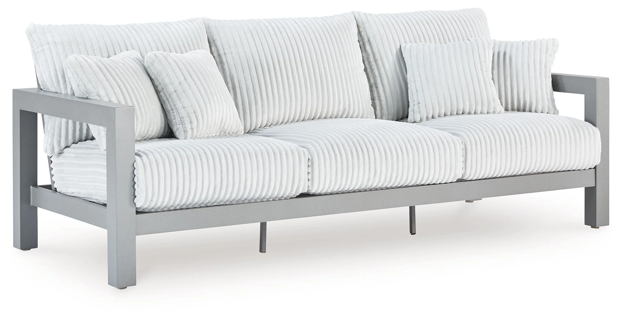 Hurley Park - Sofa With Cushion - Gray