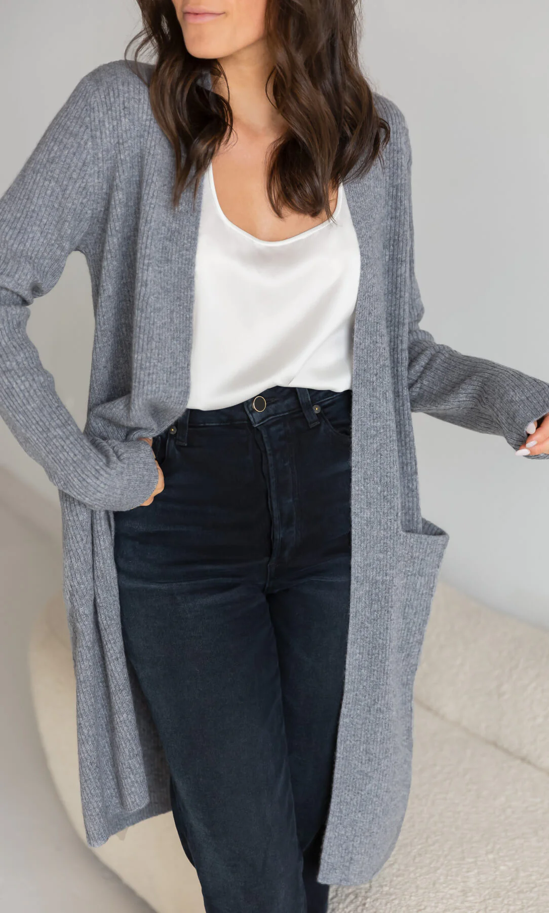 Winslet Cashmere Cardigan Coat