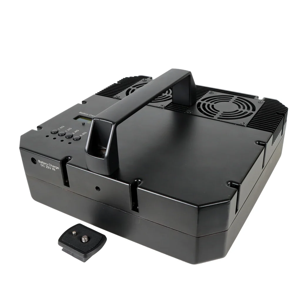 70W Handheld Anti Drone Device - 10 Band 1.5KM High Power Portable Drone UAV Signal With Sight Rail and 1/4 inch Tripod Mounting Hole, Build In Directional Antennas