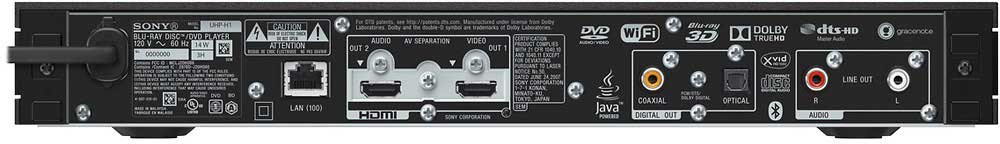 Sony UHP-H1 Region Free Ultra HD 4K Up Conversion Blu-Ray Player