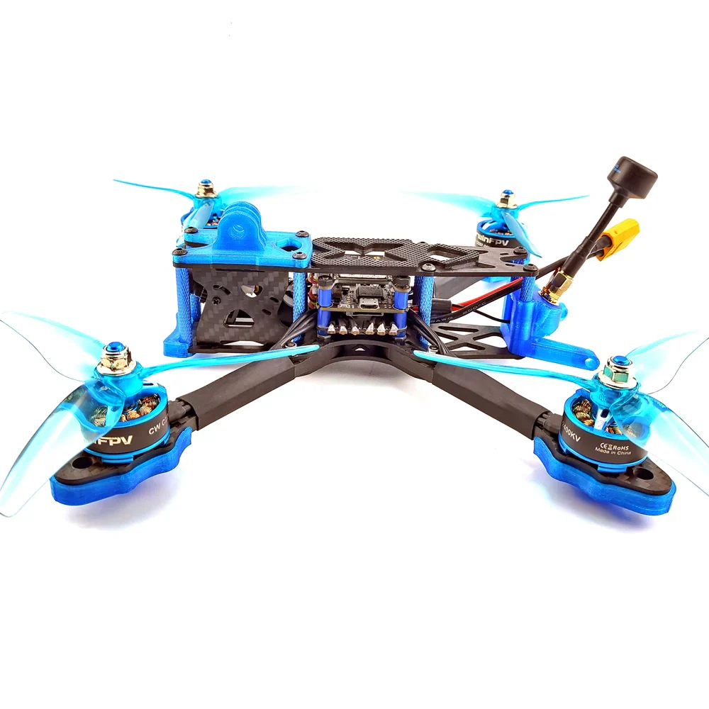DarwinFPV Johnny 5 Analog 5-Inch FPV Drone – PNP & ELRS BNF (1W VTX, 174km/h, F405 FC)