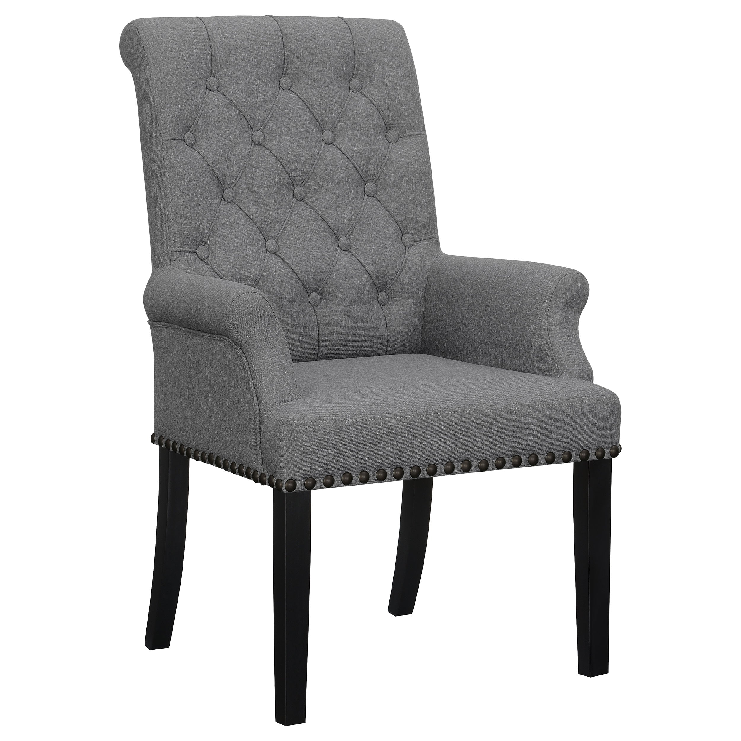 Alana Fabric Upholstered Dining Arm Chair