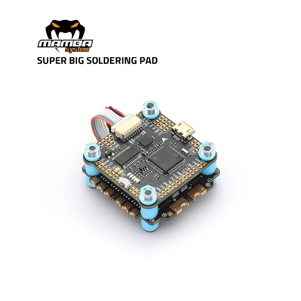 DIATONE MAMBA Flight Stack - Combo F405 MK2 Betaflight Flight Controller and F50 50A3-6S Blhelis DSHOT600 OSD FPV Racing Brus